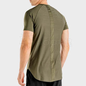 Camiseta de gimnasio personalizada para hombre, diseño ajustado sin costuras de alta calidad para entusiastas del fitness - Product Image 3