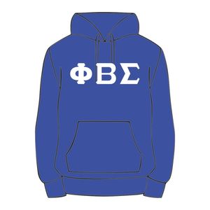 Phi Beta Sigma màu xanh Áo thun hoodie cotton cao cấp Hy Lạp Tình Huynh Đệ trang phục tùy chỉnh thêu thần thánh chín hbcu cuộc sống Hy Lạp - Product Image 2
