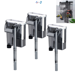 Bomba <span class=keywords><strong>de</strong></span> aire para acuario montada en la pared externa silenciosa Bomba <span class=keywords><strong>de</strong></span> aire para tanque <span class=keywords><strong>de</strong></span> <span class=keywords><strong>peces</strong></span> <span class=keywords><strong>de</strong></span> acuario Oxigenador Estilo Cascada tres en uno - Product Image 1