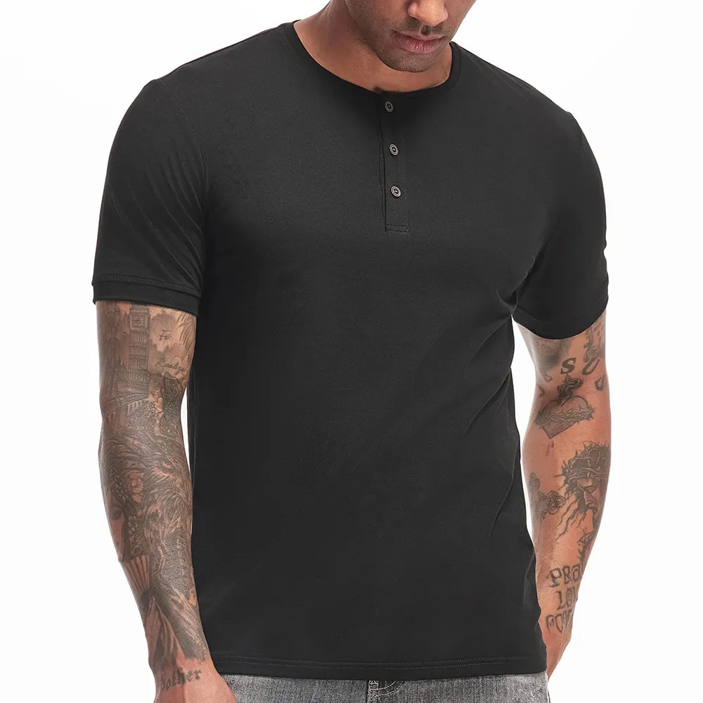 2024 baru grosir baru Streetwear dicetak Body Fit T-shirt sublimasi Cetak T shirt untuk pria