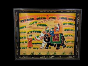 Plateau de service en bois MDF avec revêtement émaillé, design, hôtels et restaurants, articles de cuisine, plateau de table, haute qualité - Product Image 4