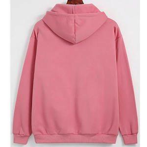 Sudadera con Capucha para Hombre, Venta Caliente, Otoño Invierno, Color Sólido Personalizado, 100% Algodón, Cortavientos, Ecológica, Informal, de Forro Polar - Product Image 6