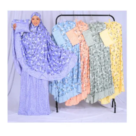 Groothandel Mukena Arabische Moslim Dames Abaya Mukena Casual Plus Size Dameskleding Mukena Gebedsjurk Islamic Traditionele Mus