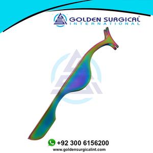 Pince à cils professionnelle, logo personnalisé, pinces à cils pour extensions de cils, prix bas, fournisseur en gros de marque privée - Product Image 6