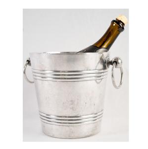 Seau à glace et refroidisseur à poignée fantaisie poli brillant Seaux et boissons de grande forme Barware Accessoires de table - Product Image 4