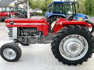 รถแทรกเตอร์การเกษตร Massey Ferguson 165 รุ่นดั้งเดิม / รถแทรกเตอร์ล้อ MF165 80 แรงม้า พร้อมมอเตอร์เกียร์แบบลูกปืนสำหรับขาย - Product Image 3
