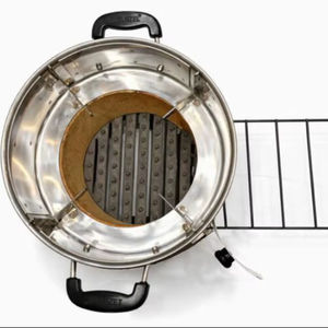 Poêle à bois haut de gamme pour usage intérieur, poêle à bois avec conduits de chaleur latéraux, prix promotionnel par l'exportateur - Product Image 1