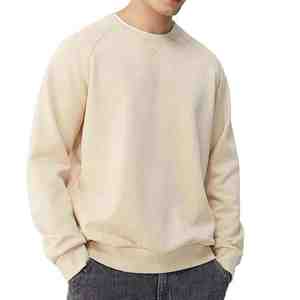 Sudadera de algodón y poliéster con logotipo bordado Jersey de lana para hombre OEM Sudadera cómoda y de moda al por mayor Ropa para hombre - Product Image 1