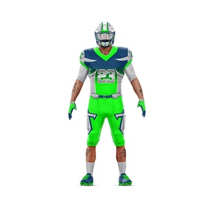 2025 Jersey de fútbol americano personalizado nuevo diseño ropa deportiva con bordado uniforme transpirable para adultos - Product Image 4