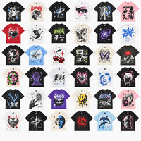 $2.9 Grosir Kaos Polos Tanpa Motif Custom Sablon Sutra Cetak Logo Digital Merek Kaos Poliester Katun Ukuran Besar Kaos Pria