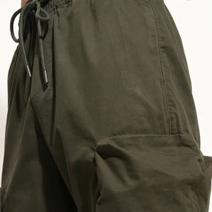 Pantalons de travail décontractés en toile pour hommes, nouvelle mode, légers, multi-poches, style cargo - Product Image 4