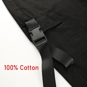 Women <b>Cargo</b> Joggers <b>Pants</b> Breathable Anti Wrinkle Waterproof <b>Oversize</b> Pocket Elastic Low for Summer Outings Casual for Teens - Product Image 3