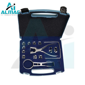 2025 disponible en todos los tamaños, abrazadera de presa de goma Dental Manual para tejido gingival y molares inferiores, juego de retractores Brinker ALMAC - Product Image 5