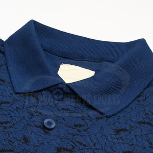 Polo imprimé de qualité supérieure pour homme, coupe régulière, respirant, grande taille, style décontracté - Product Image 5