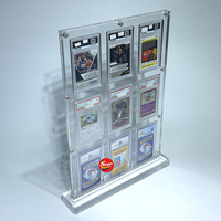 SHP Usine Ventes Directes Acrylique 1889 Allen & Ginter Graded Card Display CGC ou BGS Graded Mystery Pokemon Card