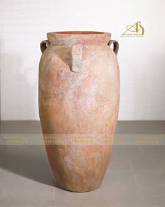 Atlantis AN546H110 Pot de fleur en céramique galvanisé moderne pour plantes d'extérieur Décoration de jardin Hôtels Usage domestique Vietnam - Product Image 1