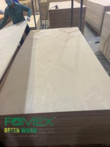 Hoja de madera contrachapada de abedul, núcleo de madera dura mixta exportada al mercado de EE. UU., estándar E0, formaldehído, 18mm de espesor, muebles modernos, al mercado de exportación EE. UU. - Product Image 4
