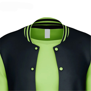 Chaqueta universitaria de diseño superior para hombre, chaqueta de béisbol universitaria cómoda con cuello levantado de lona de alta calidad con estampado personalizado para hombre - Product Image 5