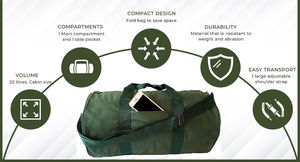 Bolsa de Gimnasio Personalizada con Logotipo para Hombre y Mujer, Bolsa Deportiva Negra, Bolsa de Viaje, Bolsa de Gimnasio de Gran Capacidad para Actividades al Aire Libre - Product Image 6