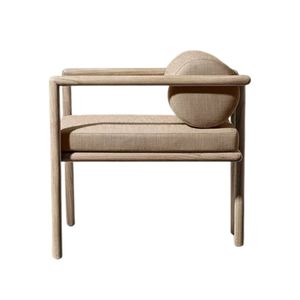 Modern Teak Outdoor <b>Dining</b> <b>Chair</b> Set <b>With</b> Cushions For Courtyard Garden Furniture - Product Image 2