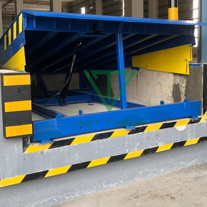 El mejor apilador eléctrico peatonal de 10 toneladas, nivelador de muelle de cilindro hidráulico para logística de almacén, mecánica asiática, garantía nueva - Product Image 1