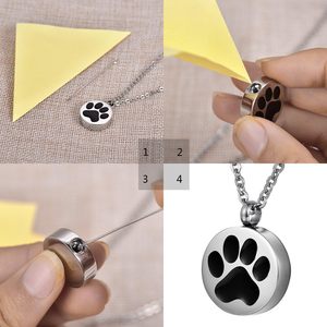 Porte-clés commémoratif de prière croix en or rose bijoux de crémation collier d'urne pour les cendres humaines chaîne adaptée aux femmes hommes taille personnalisée - Product Image 4