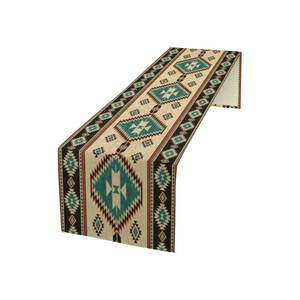 Chemin de table de haute qualité 100% coton pur Technique d'impression tissée Logo exclusif Prix du marché - Product Image 3