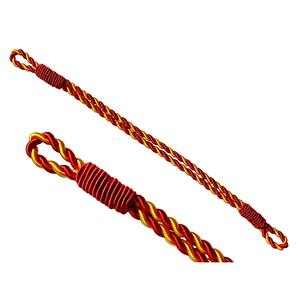 Cordón de Gorra Dorado con Doble Nudo al por Mayor, Proveedor de Cordones para Uniformes, Cordón de Gorra Trenzado Dorado, Correa de Cordón para Gorra - Product Image 4