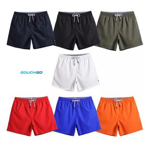 Short de bain de gym pour hommes au design personnalisé en gros élégant motif floral court à carreaux grande taille caractéristique prix d'usine Bangladesh - Product Image 6