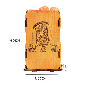 Vente en gros de mini lampe au sel de l'Himalaya de qualité supérieure personnalisée Décoration unique de la maison Panier d'amour sculpté Artisanat naturel - Product Image 2