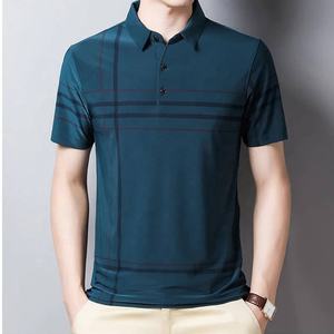 Polo de mezcla de algodón personalizado de alta calidad, nuevo diseño, camiseta Polo Unisex de poliéster de manga corta por sublimación para hombre - Product Image 2