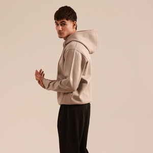 Sudadera con Capucha Personalizada para Hombre, Corte Ajustado, Lavada, Desgastada, Bordada, de Forro Polar, 100% Algodón, de Alta Calidad, Ecológica y Transpirable - Product Image 5
