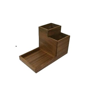 Soporte móvil de madera diseño único hecho a mano soporte móvil estilo lujo para vajilla promocional - Product Image 2