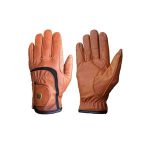 Haute qualité fabrique des vêtements de sport gants d'équitation pour unisexe couleur unie meilleur matériel gants d'équitation - Product Image 5