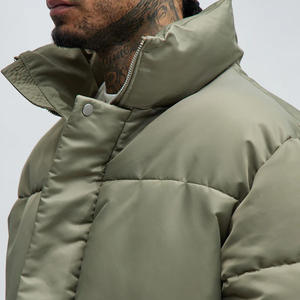 Latest High Quality Puffer Jacket With Customized Logo Printing Breathable Fabric Comfortable Jackets Men's Special Collection - Product Image 4