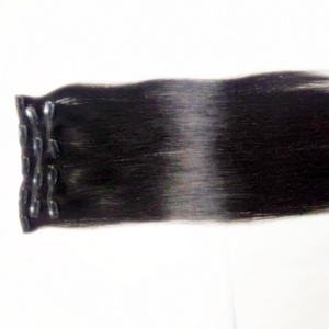 Extensions de Cheveux Remy à Clip-in Silky Straight Wave-18 Pouces Vente en Gros de Produits Extensions de Cheveux Humains - Product Image 2