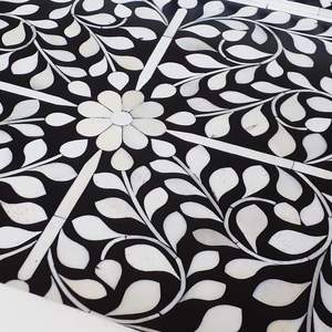 Plateau fait main en incrustation d'os standard meubles de restaurant à domicile plateau en incrustation d'os meilleure qualité grossiste d'Inde PAR HF CRAFTS - Product Image 2