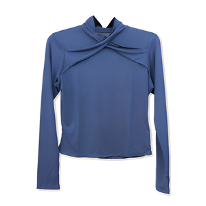 Rachelle Blusa básica de poliéster para mujer Estilo informal con mangas largas regulares Sensación de mano suave y transpirable Sólido de alta calidad - Product Image 1