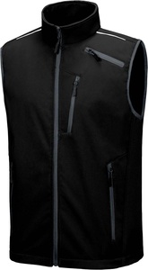 Gilet Softshell léger pour hommes Veste sans manches coupe-vent pour la randonnée Gilets Softshell de golf de voyage - Product Image 3