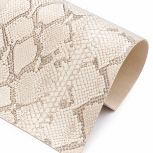 Cuir synthétique PU gaufré motif <span class=keywords><strong>python</strong></span> pour sacs à main, chaussures et accessoires - Product Image 4