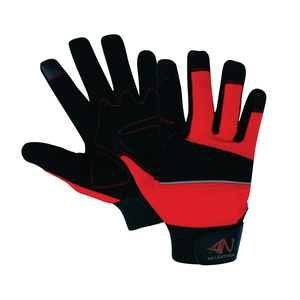 Gants de travail de sécurité pour mécaniciens-Cuir certifié anti-écrasement EN388 - Product Image 6