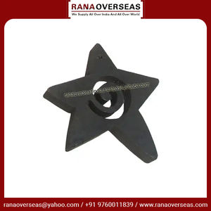 Estrella colgante de pared de madera artesanal para Navidad, fiesta, cumpleaños, decoración de aniversario - Product Image 4