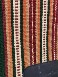 Manta de sillín occidental de lana de alta calidad, cómoda, diseñada para largas sesiones de equitación y eventos competitivos - Product Image 4