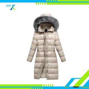 Chaqueta Bomber Larga de Invierno para Mujer, Metálica Brillante, Transpirable, Abrigo Cálido para Exteriores, Cuello Desmontable de Piel Sintética, 100% Poliéster, a la Moda - Product Image 4