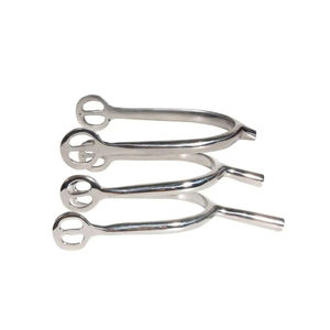 สเปอร์ขี่ม้าสำหรับรองเท้าบูทคาวบอยทำจากสเตนเลสสตีลผลิตภัณฑ์สำหรับขี่ม้า - Product Image 4