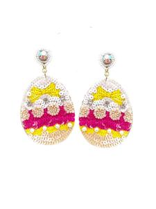 MD Handicrafts, pendientes llamativos ligeros y elegantes para mujer, diseños coloridos cómodos personalizables, grandes piezas llamativas - Product Image 2