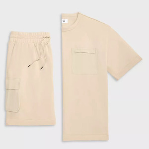 Conjunto de camisetas para hombre, camisetas atléticas de manga corta con tela que absorbe la humedad para gimnasio, entrenamiento y Deportes - Product Image 5