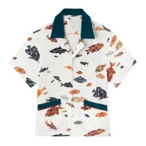Venta al por mayor personalizado Cabana Proveedor de camisas Resort Wear verano Casual camisas de manga corta OEM Fabricante de suministro de fábrica - Product Image 4