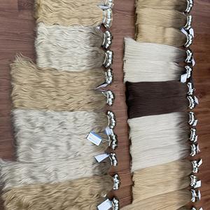 Offre Spéciale pour le prix de gros 100% cheveux humains cheveux naturels en vrac droits diverses couleurs aspect naturel - Product Image 4