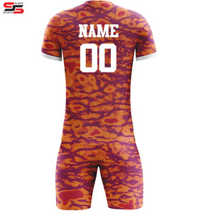 100% Polyester Made <b>Soccer</b> Uniforms for Sale Custom Made Logo Design <b>Soccer</b> Uniforms in Low Price OEM Team Name Uniforms - Product Image 2
